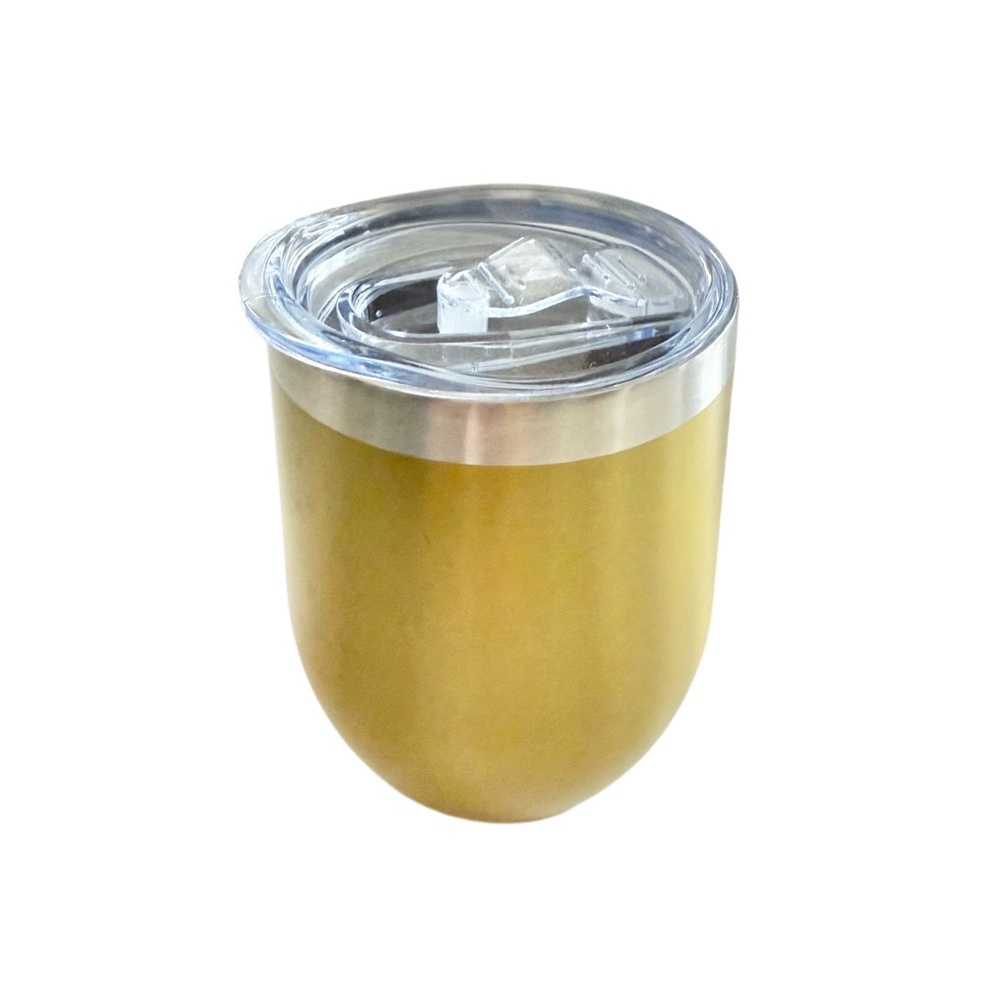 Gold Insulated Stainless Steel Tumbler
